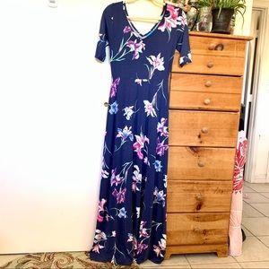 TORI RICHARD💙navy maxi dress
